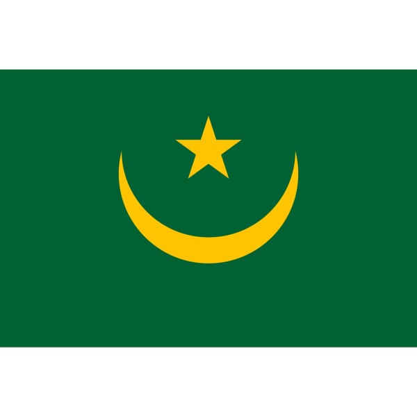 Mauritania Table Flag