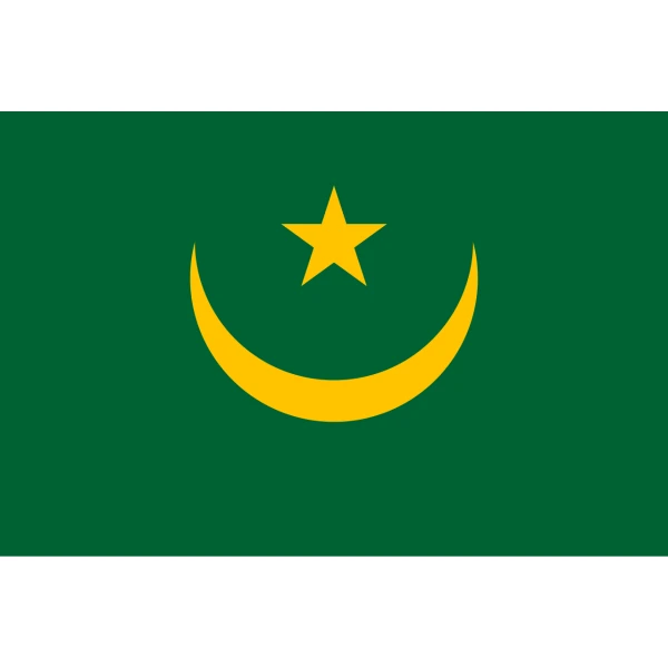 Mauritania Table Flag