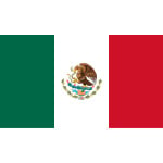 Mexico Hand Flag