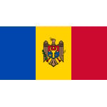 Moldova Table Flag