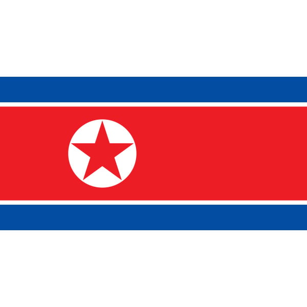 North Korea Hand flag