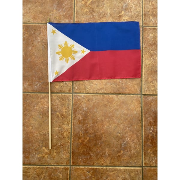 Philippines large hand flag
