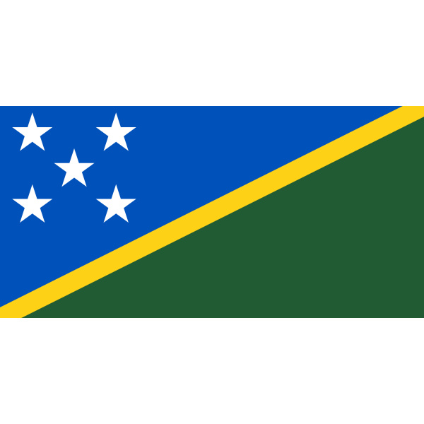 Solomon Islands medium table flag