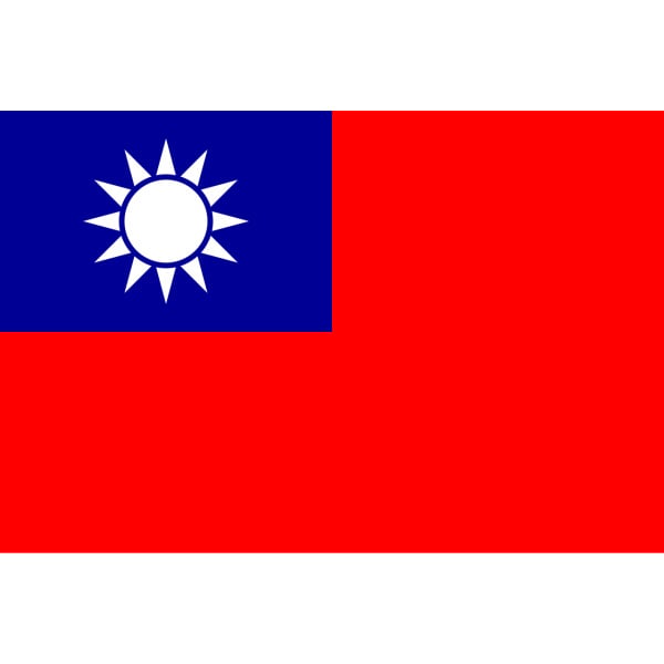Taiwan Table Flag