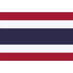 Thailand medium hand flag