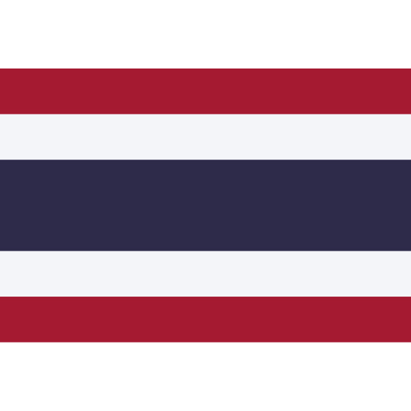 Thailand medium hand flag