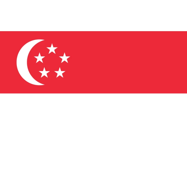 Singapore Table Flag