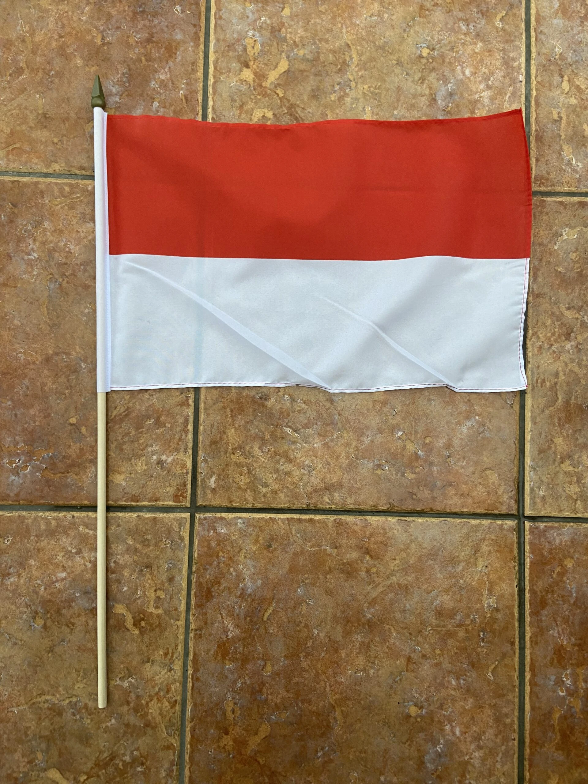 Indonesia Indonesia large hand flag - Image 1