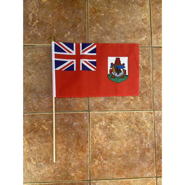 Bermuda large hand flag