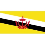 Brunei Table Flag