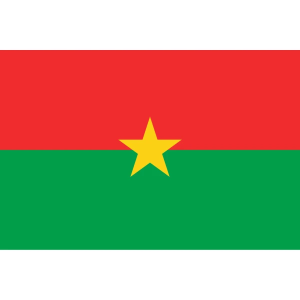 Burkina Faso 5'x3'