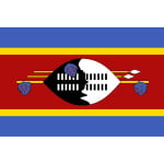 Swaziland (Eswatini) table flag
