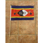 Swaziland (Eswatini) large hand flag