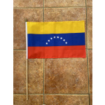 Venezuela 8 Stars large hand flag