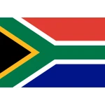 South Africa New table flag