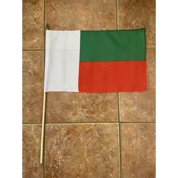 Madagascar large hand flag