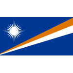Marshall Islands medium hand flag