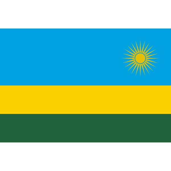Rwanda 3'x2'