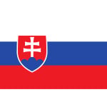 Slovakia medium table flag