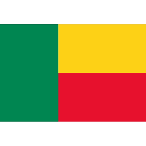 Benin Hand Flag