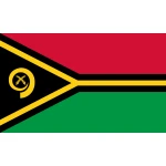 Vanuatu table flag
