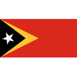 East Timor Hand Flag