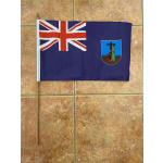 Montserrat large hand flag