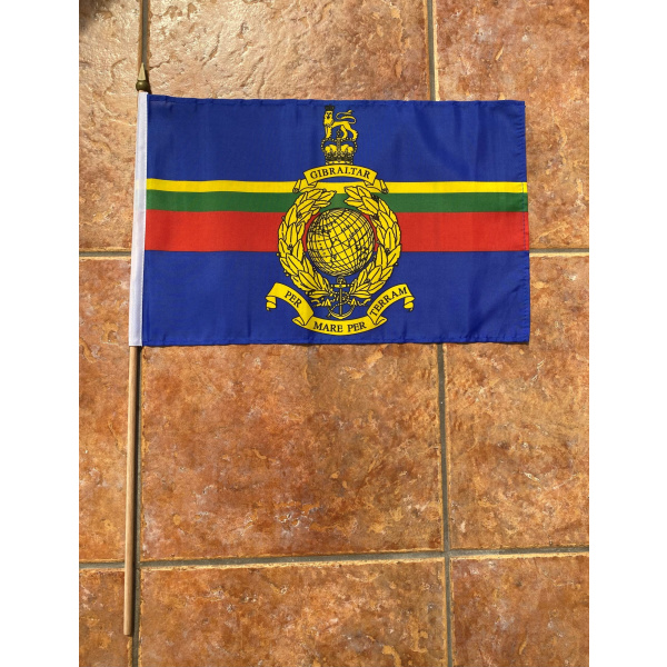Royal Marines large hand flag