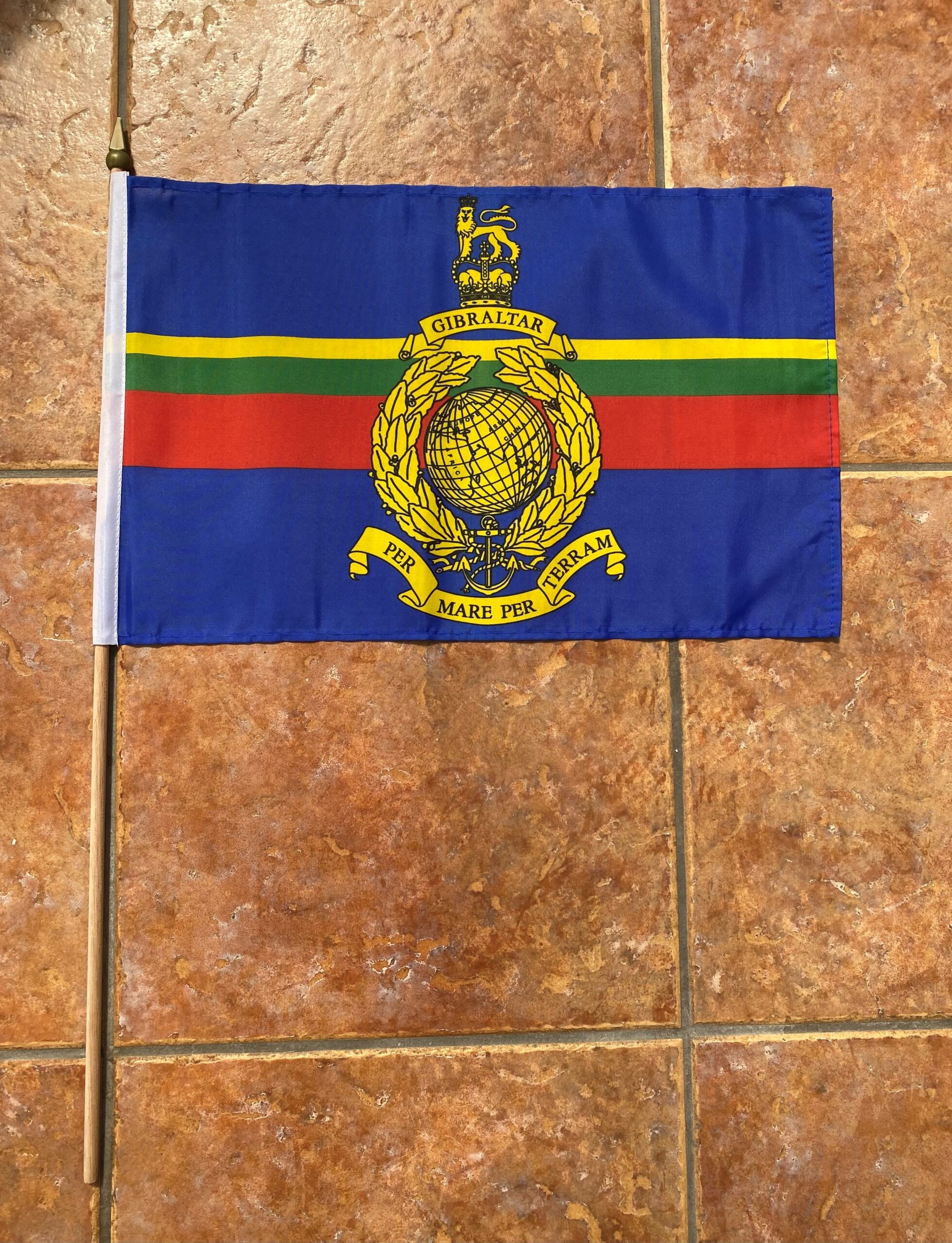 Royal Marines Royal Marines large hand flag - Image 1