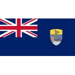 St Helena medium hand flag