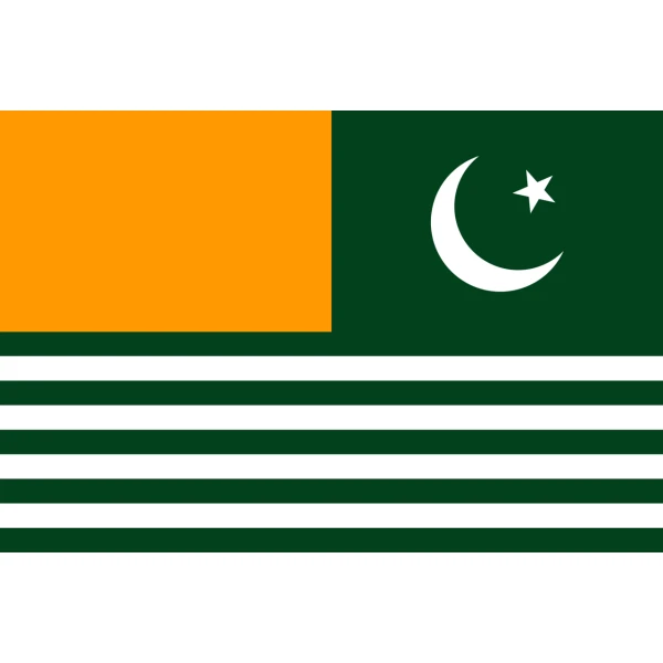 Kashmir table flag