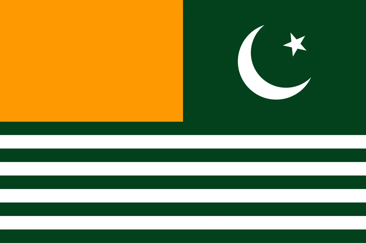 Kashmir Kashmir table flag - Image 1