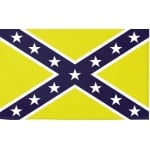 Rebel Yellow (confederate) 5'x3'