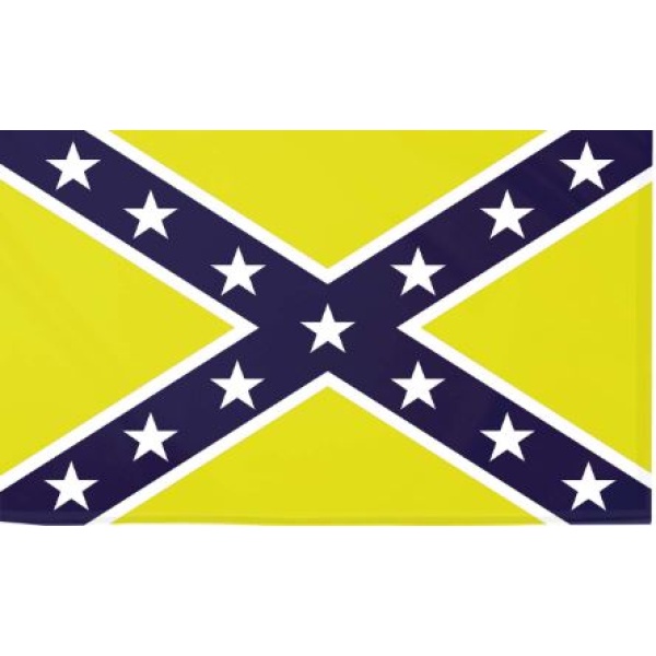 Rebel Yellow (confederate) 5'x3'