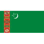 Turkmenistan 1992-1997 (old) 5'x3'