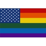 New Glory (USA Gay Pride) 5'x3'