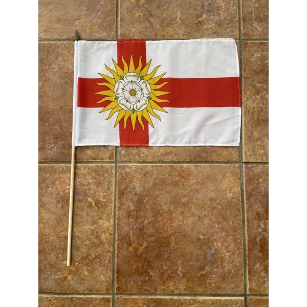 Yorkshire West Riding  large hand flag