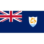Anguilla Table Flag