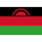 Malawi hand flag (1964-2010) 2012+