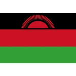 Malawi table flag (1964-2010) 2012+