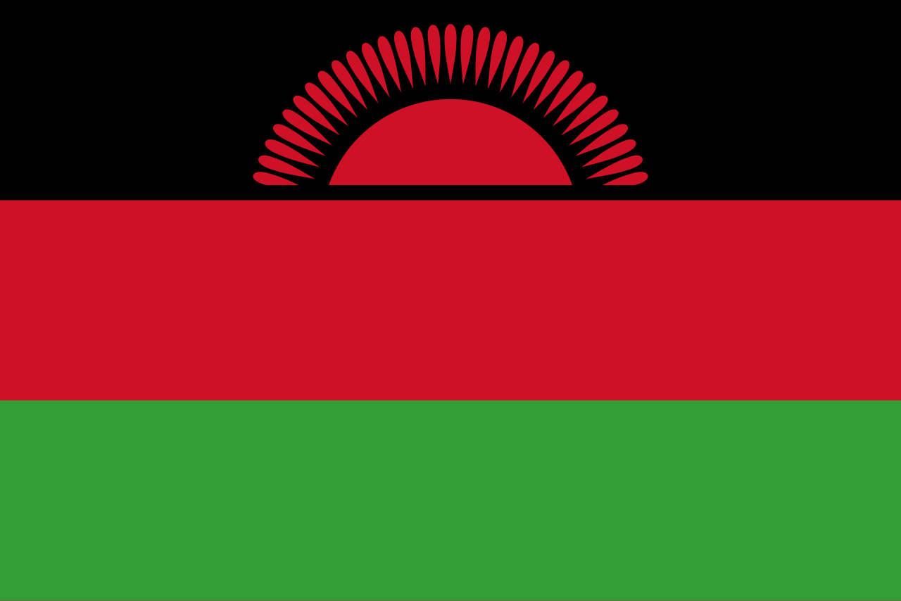 Malawi 1964-2010-2012+ Malawi 1964-2010-2012+ medium table flag - Image 1
