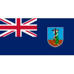 Montserrat table flag