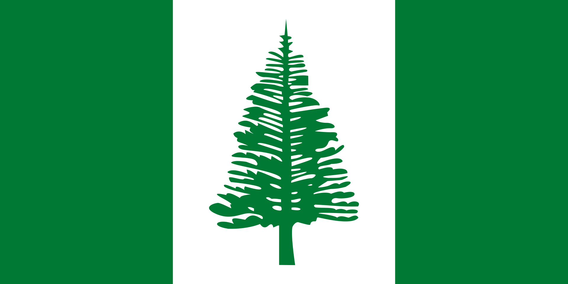 Norfolk island Norfolk Island medium table flag - Image 1