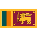 Sri Lanka Table Flag