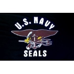 US Navy Seals table flag