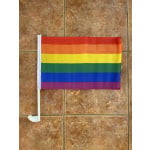 Gay Pride (Rainbow) Car Flag
