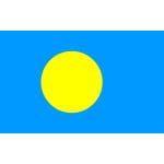 Palau table flag
