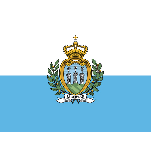 San Marino (Crest) 5'x3'