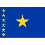 Democratic Republic of Congo (Kinshasa/Zaire) 1997-2006 5'x3'