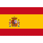 Spain State hand flag